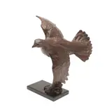 Mark Coreth, - Large Bronze Sculpture 'Flying Grouse', A large limited edition bronze sculpture of a Grouse in flight