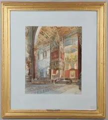 Vincenzo Marchi, The Ciborium In The Church Of St.John Lateran, Rome