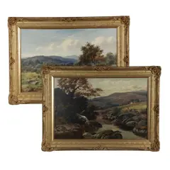 William Henry Mander, On The Eden Above Tyn-Y-Groes; Nr. Festiniog