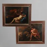 Abraham Hondius, JUPITER AND IO; HERMES AND ARGOS (from OVID'S `METAMORPHOSES`)