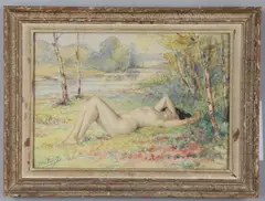 Yves Dieÿ, Resting Nude