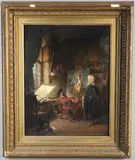 Carl Seiler, Rembrandt At His Easel
