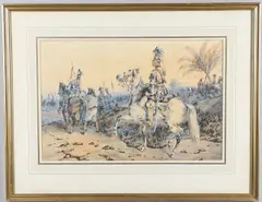 Orlando Norrie, A Mounted Cavalry Officer