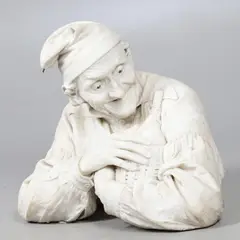 Lot Torelli, 'Ultimo Amore' (Final Love), white marble bust