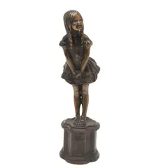 Phoebe Stabler, Bronze Of A Young Girl