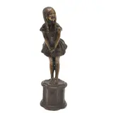 Phoebe Stabler, Bronze Of A Young Girl