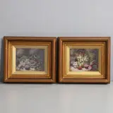 Oliver Clare, Plums, Grapes And A Strawberry; Raspberries, Gooseberries And A Plum