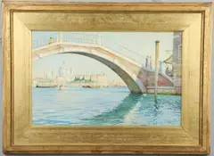Reginald Barratt, View From Giudecca, Venice
