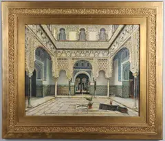 Manuel Lopez Cantero, The Real Alcazar, Seville