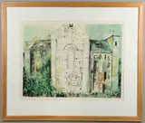 John Piper, ST ARMAND-DE-COLY, DORDOGNE (Levinson 197), Screenprint