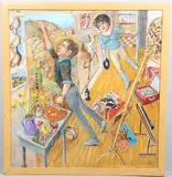 John Johnstone, A Visit To The Studio