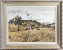 Ray Crooke, Cattle In A Landscape