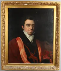George Hayter, Portrait Of John Ayrton Paris (1785-1856), Physician, oil on canvas