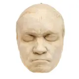 Ludwig van Beethoven, A 19Th Century Life Size Plaster Cast Death Mask