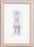 Eric Seeley, Standing Nude (Dancer), he studied painting and printmaking at Kingston Polytechnic and then attended The Royal Academy Schools for three years
