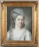 Jean-Baptiste Perronneau, Portrait Of A Lady, Possibly La Marechale Du Muy