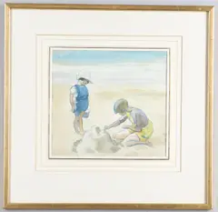 James Henry Dowd, Finishing Touches, 1937) (2) Provenance: (watercolour) London