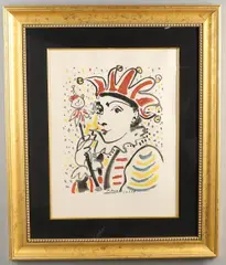 Carnival by Pablo Picasso, Colour lithograph, sold Apr 2024