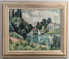 S. Horne Shepherd, The Thames At Richmond