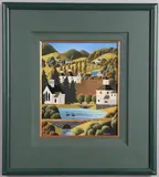 George Callaghan, Peaceful Village Scene