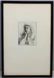 Gerald Brockhurst, LE BEGUIN (Fletcher 33), Etching