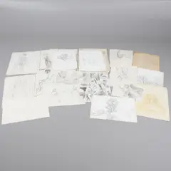 James Wood, A Folio Of Drawings, principally pencil