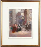 Clara Montalba, On Their Way To An Audience