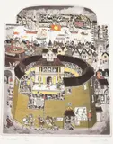 Graham Clarke, History Of England, comprising eighteen coloured etchings with aquatint