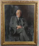 John Archibald Alexander Berrie, Portrait Of John Stone (1842-1936), Headmaster At Liverpool College For Girls, Huyton