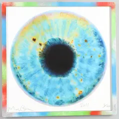 Marc Quinn, Iris, Digital print