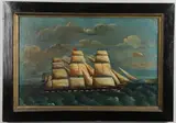 William Howard Yorke, The `City Of Paris` Under Full Sail