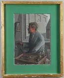 Michael Ayrton, Self Portrait