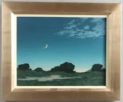 Michael Bennallack-Hart, Landscape With New Moon
