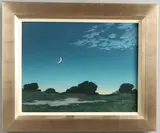 Michael Bennallack-Hart, Landscape With New Moon