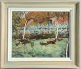 Vivien White, Poultry In A Garden