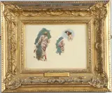 Jean-Louis-Ernest Meissonier, Studies Of A Cavalier, bearing ink number 23395)