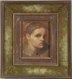 Annibale Carracci, Portrait Study Of A Girl