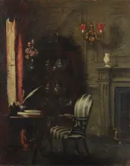 Albert Chevallier Tayler, The Study