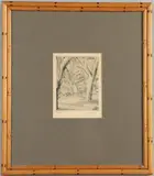 Paule Vézelay, The Garden, Etching