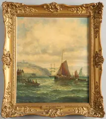 Off The Sussex Coast by William Thornley, sold Jan 2024