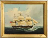 William John Huggins, The East Indiaman `Castle Huntly`