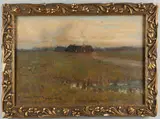 Louis Reginald James Monro Grier, The Farm On The Moor, Dusk