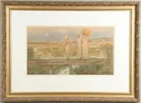 Herbert Nye, Gleaners At Twilight
