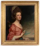George Romney, Amendment: Portrait Of Miss Caroline Purling (1754-1819)
