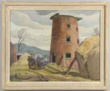 Archibald Sanderson, Derelict Mill, Derbyshire