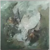 Roberto Scuderi, Abstract Composition, oil on canvas