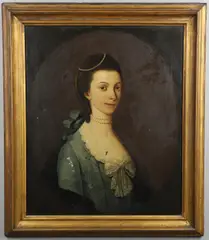 George Dance the Younger, Portrait Of A Young Lady, oil on canvas