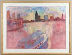 Hans Schwarz, Pleasure Boat On The Thames