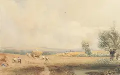 Peter De Wint, Cornfield In Sussex