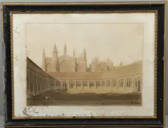 John Buckler, The West Front And Cloisters Of New College, Oxford